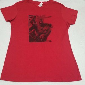 Marvel Comics Spider-Man Homecoming Red Black T-Shirt Size XXL